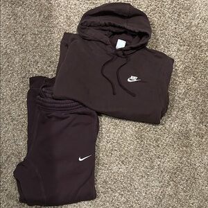 Nike Chocolate Brown Tracksuit